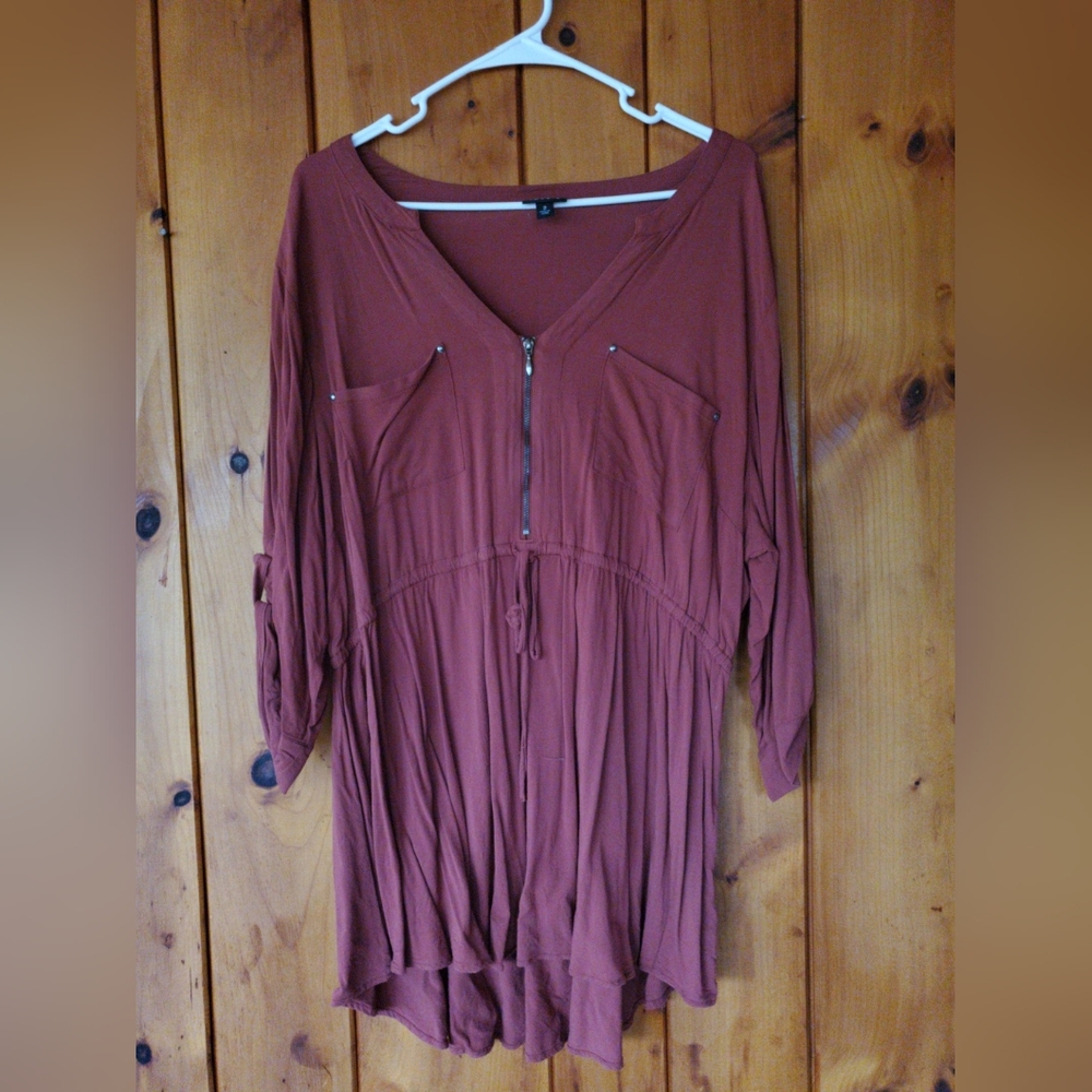 Rust Orange Torrid Top